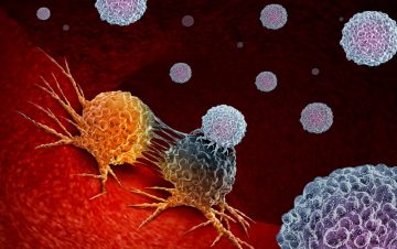 Immunotherapy attacking cancer cells
